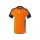 Erima Sport-Tshirt Valencia (100% Polyester) orange/navyblau Herren